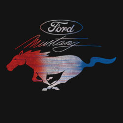 Mustang USA - Adult Premium Blend T Design