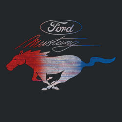 Mustang USA - Adult Fan Favorite Crew Sweatshirt Design