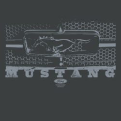 Mustang Grill - Ladies Tri-Blend Racerback Tank Design