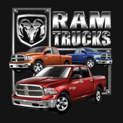 Ram Trucks - Ladies Perfect Blend T Design