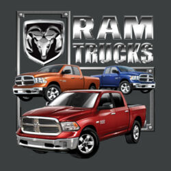 Ram Trucks - Ladies Tri-Blend Racerback Tank Design