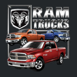 Ram Trucks - Ladies V-Neck T Design