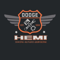 Dodge Hemi - Ladies V-Neck T Design