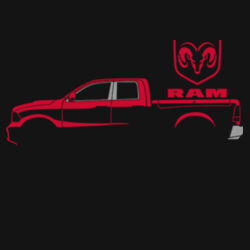 Red Ram - Ladies Perfect Blend T Design