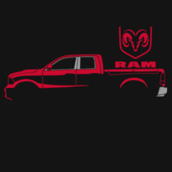 Red Ram - Adult Premium Blend T Design